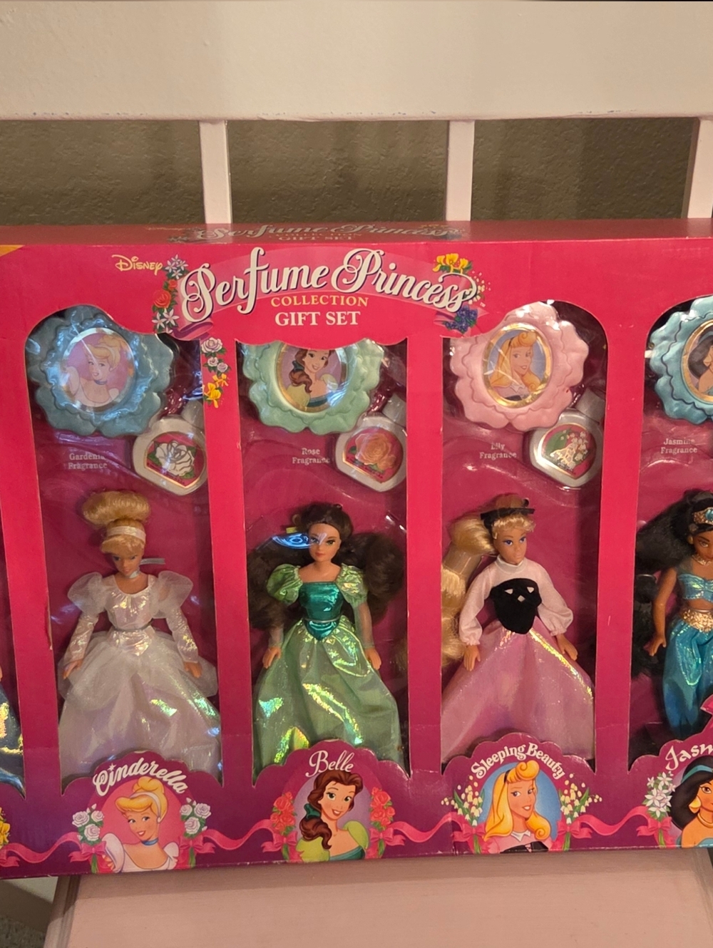 ♡ 1995 mattel disney perfume princess collection gift set new ♡